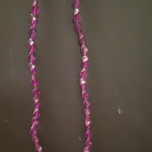 Purple Twist Necklace